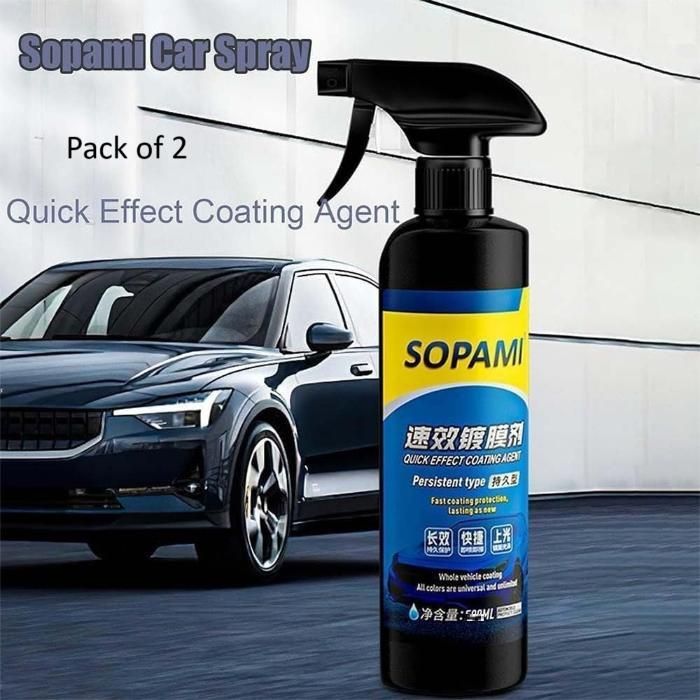 Sopami Car Coating Spray 50ml Pack of 2🚗✨